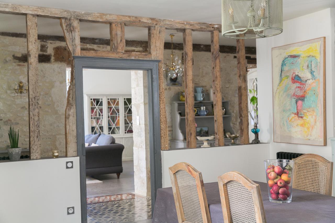 La Maison Bleue Villeréal Exterior foto